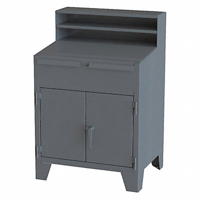 GREENE MANUFACTURING INC. CBX101DP Cabinet 54 x36 x28 Chrcl Gry NonMbl