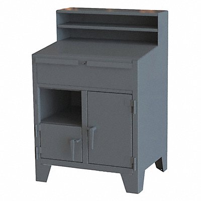GREENE MANUFACTURING INC. CBX1SD4S Cabinet 54 x36 x28 Chrcl Gry NonMbl