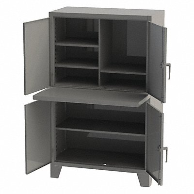 GREENE MANUFACTURING INC. EXC5478FS CompEnc 4Shlv ChrclGry 78 x54 x36
