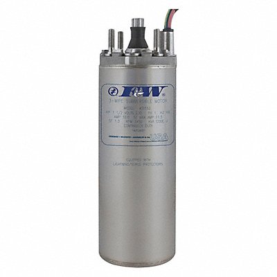 FLINT  WALLING 137428 Motor 1/2 HP 3 450 rpm 230V