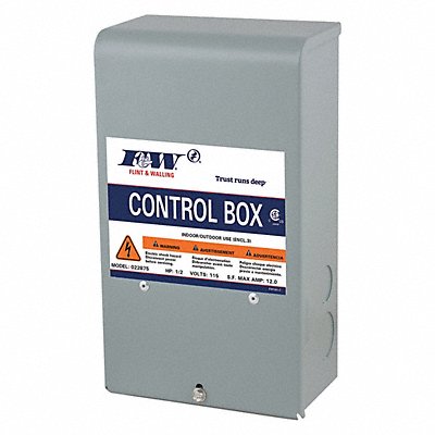 FLINT  WALLING 22878 Simplex Submersible Pump Control Panel