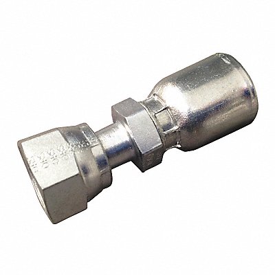 AEROQUIP FJ34680404S Crimp Fitting 1/4 I.D. 9/16 F ORS