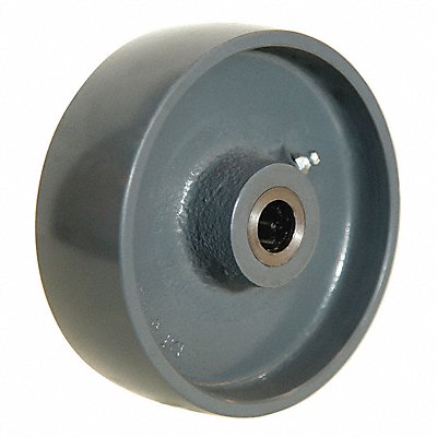 GRAINGER 423J17 Steel Tread Wheel 6 2500 lb.