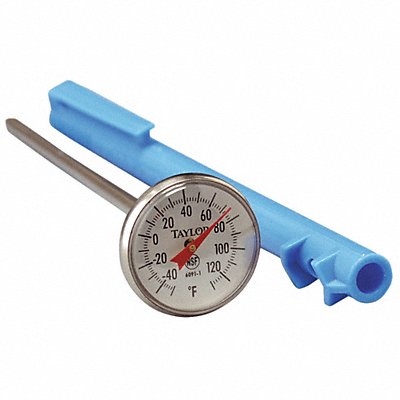 TAYLOR 6091N Dial Thermometer -40 to 120 Deg F Range