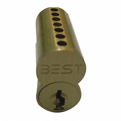 BEST 1C6D1606 Interchangeable Core Satin Brass 6 Pins