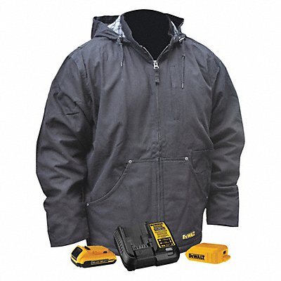 DEWALT DCHJ076ABD1L Heated Jacket L Mens Black