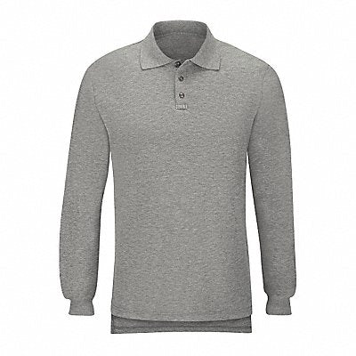 WORKRITE FIRE SERVICE FT20HGLG00 Flame Resistant Shirt L Size Grey