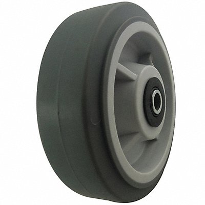 GRAINGER 426A67 Nonmark Rubber Tread Plastic Core Wheel