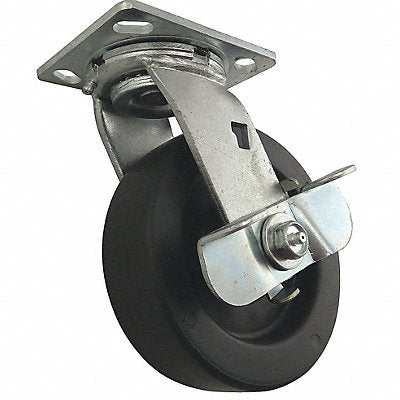 GRAINGER 426A80 Standard Plate Castor Swivel 900 lb.