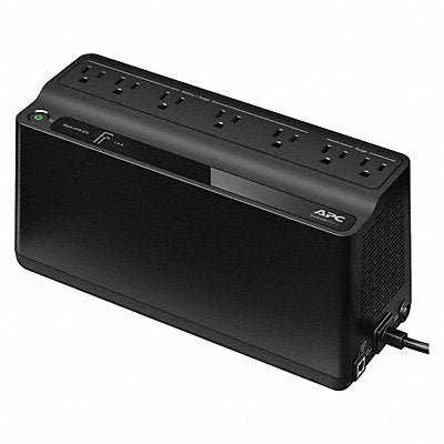 APC BY SCHNEIDER ELECTRIC BE600M1 UPS System 11.5 min./2.5 min Backup Time
