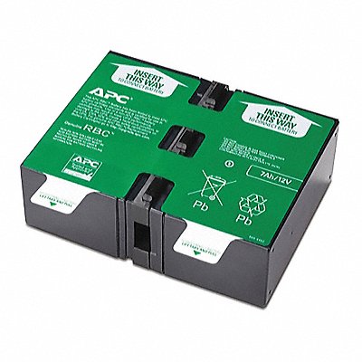 APC BY SCHNEIDER ELECTRIC APCRBC123 Replacement UPS Battery 24VDC 3 H