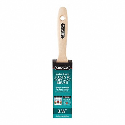 MINWAX 427310150 Paint Brush Flat Sash Polyester/Nylon