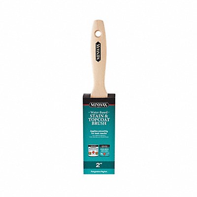 MINWAX 427310200 Paint Brush Flat Sash Polyester/Nylon