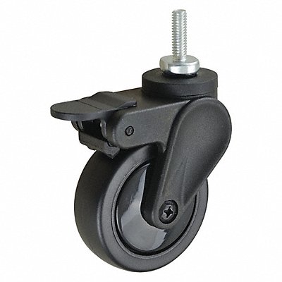 GRAINGER 429H20 Corrosion/Debris-Resist THRD Stem Castor