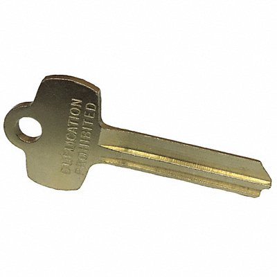 DELTA LOCK GKEYIOPBLANKE Key Blank Keyway Type E Number of Pins 0