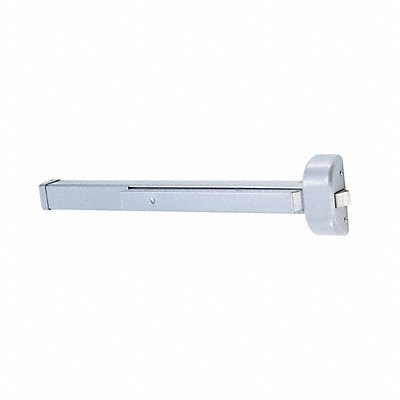 ARROW S1250EAL Rim Exit Device Satin Aluminum Passage