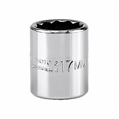 PROTO J5217M Socket Steel Chrome 17 mm