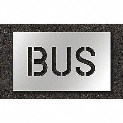RAE STL10870615 Pavement Stencil Bus