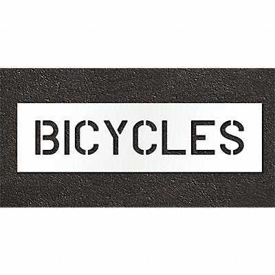 RAE STL10870618 Pavement Stencil Bicycles