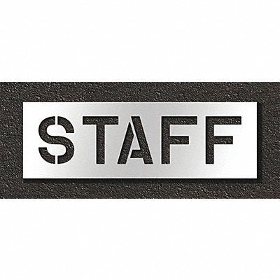 RAE STL10871013 Pavement Stencil Staff