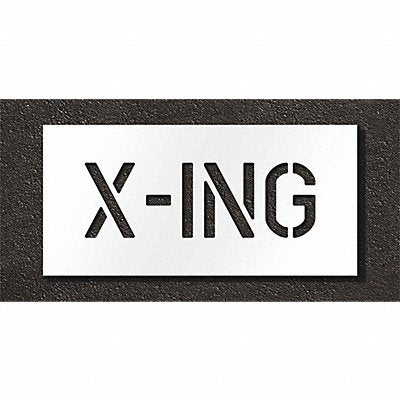 RAE STL10870627 Pavement Stencil X-ing