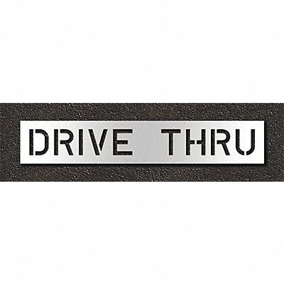 RAE STL10871036 Pavement Stencil Drive Thru