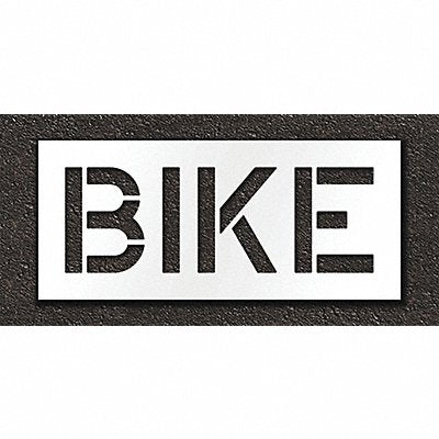 RAE STL10871217 Pavement Stencil Bike