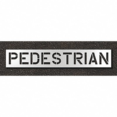 RAE STL10871225 Pavement Stencil Pedestrian