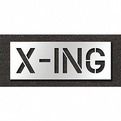 RAE STL10871227 Pavement Stencil X-ing