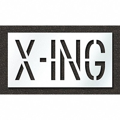 RAE STL10871827 Pavement Stencil X-ing