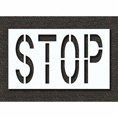 RAE STL10872403 Pavement Stencil Stop