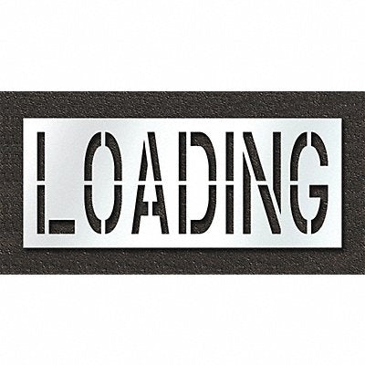 RAE STL10872412 Pavement Stencil Loading