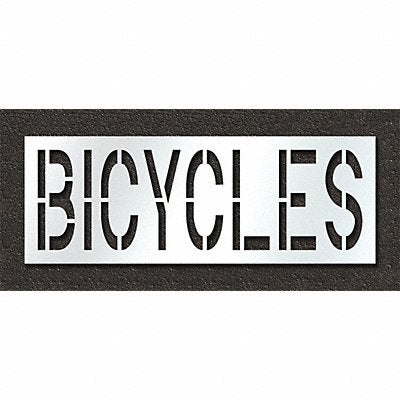 RAE STL10872418 Pavement Stencil Bicycles