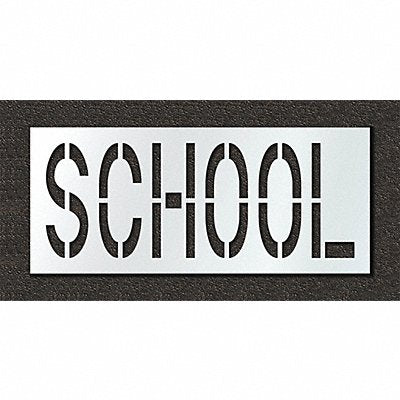 RAE STL10872423 Pavement Stencil School