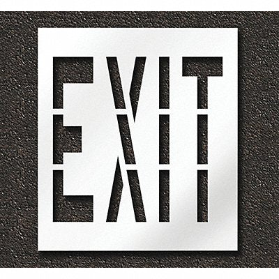 RAE STL10873605 Pavement Stencil Exit