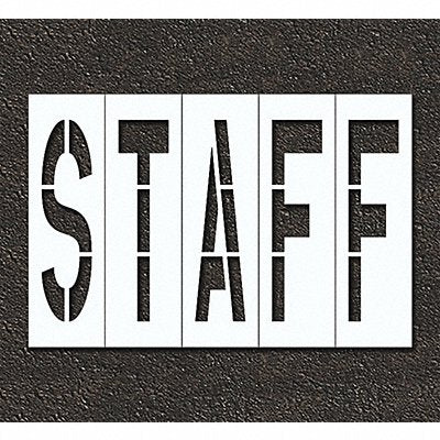 RAE STL10874813 Pavement Stencil Staff