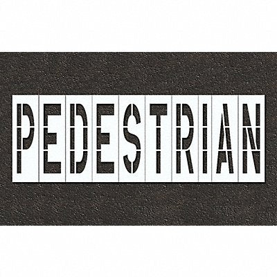 RAE STL10879625 Pavement Stencil Pedestrian