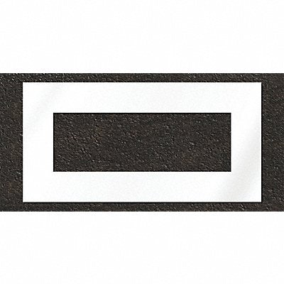 RAE STL1085210 Pavement Stencil Highway Rectangle