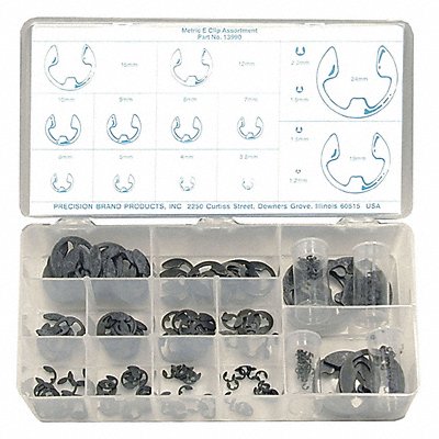 PRECISION BRAND 13990 Retaining Ring Assortment No.35 PK255