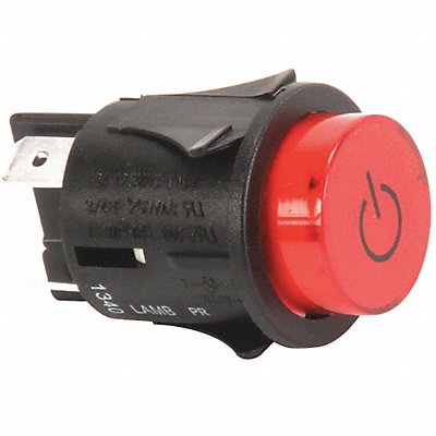 CRES COR 808125 Red Push Button Power Switch