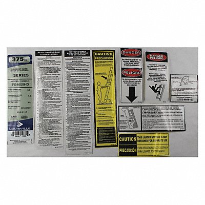LOUISVILLE LADDER PKFE4600HD Label Kit
