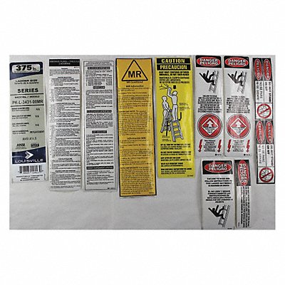 LOUISVILLE LADDER PKL3431XXMR Label Kit