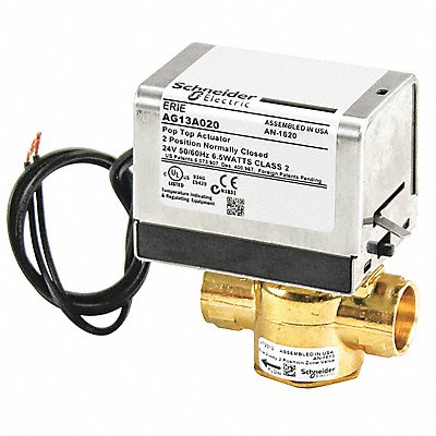 ERIE VT2312G13A020 Valve 2 Way 24V N/C 3/4in Sweat