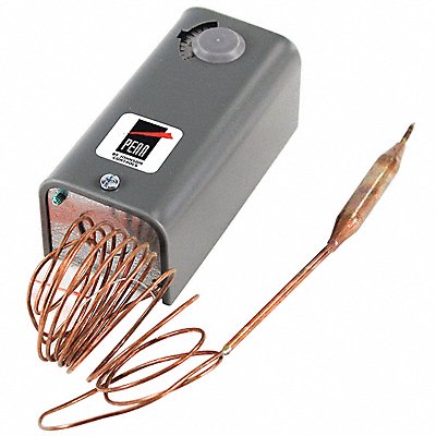 JOHNSON CONTROLS A19AAA49 Temp Contrl -30-100 DegF 6ft Open LoSPST