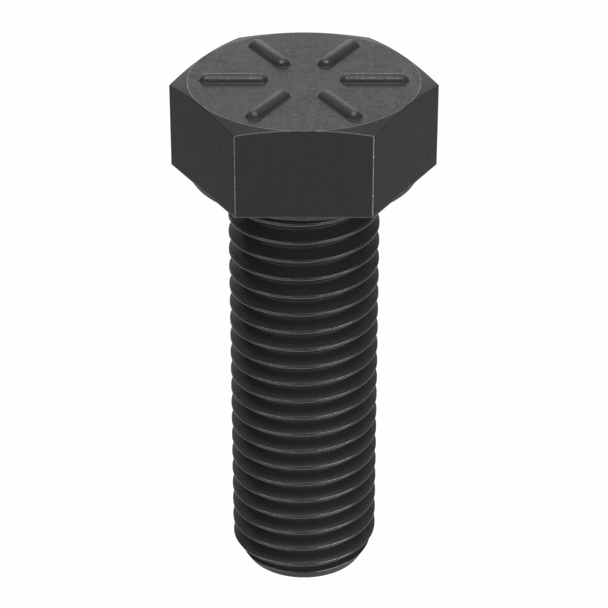 GRAINGER U041000750250 Hex Head Cap Screw Steel 2.5 3/4 -10 5PK