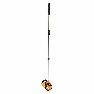 JOHNSON LEVEL 18302100 Measuring Wheel Dual Wheel 1 ft Orange