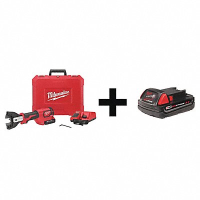 MILWAUKEE 26722100000000 Cordless Cable Cutter Kit 18.0V 2.0Ah