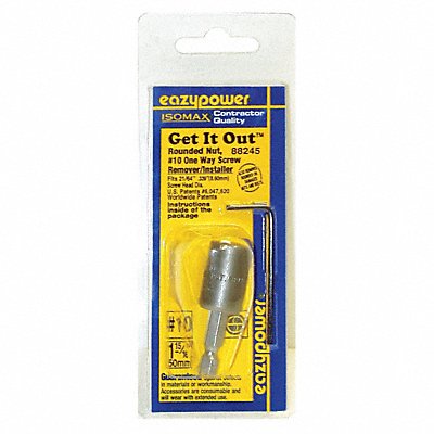 EAZYPOWER 88245 Screw Remover Screwdriver #10