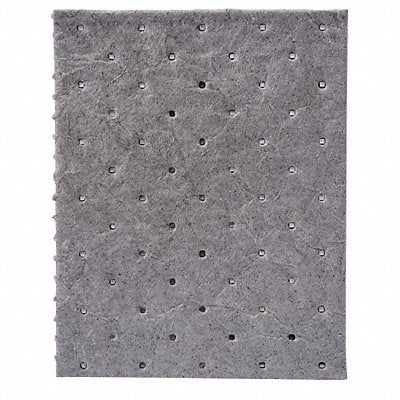 BRADY SPC ABSORBENTS SRP200 Absorbent Pad Universal Grey PK200
