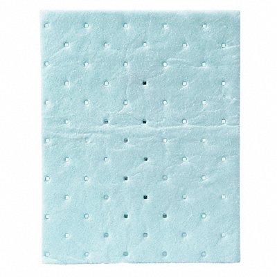 BRADY SPC ABSORBENTS SRPH100 Absorbent Pad Chem/Hazmat Green PK100
